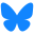 Bluesky site icon
